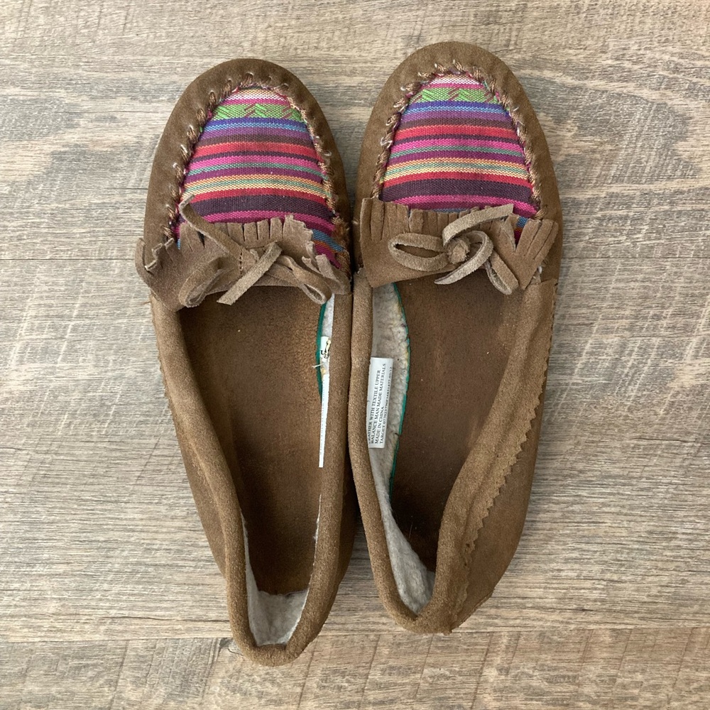 Moccasin Non Skid Slip On Shoes